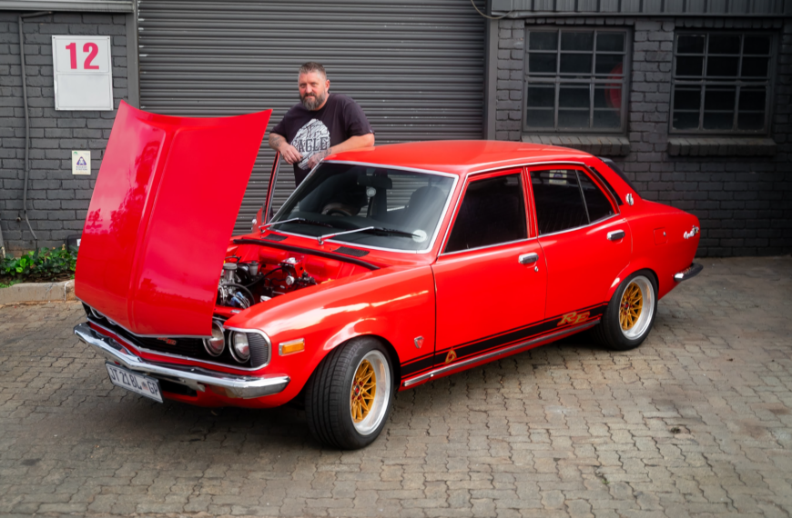 Barend Burger’s Mazda Capella: A Rotary-Powered Classic